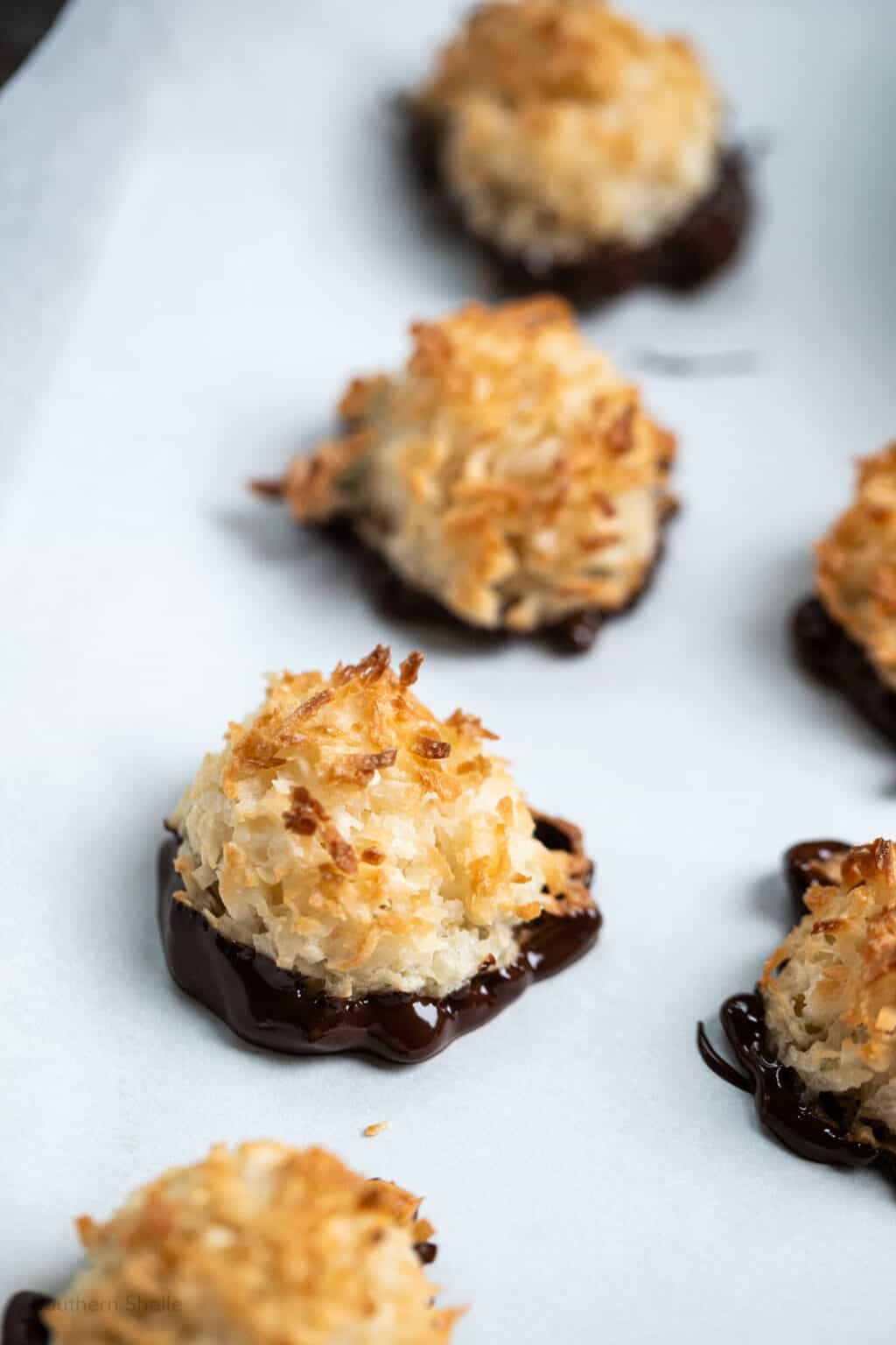 Coconut Macaroons • Southern Shelle